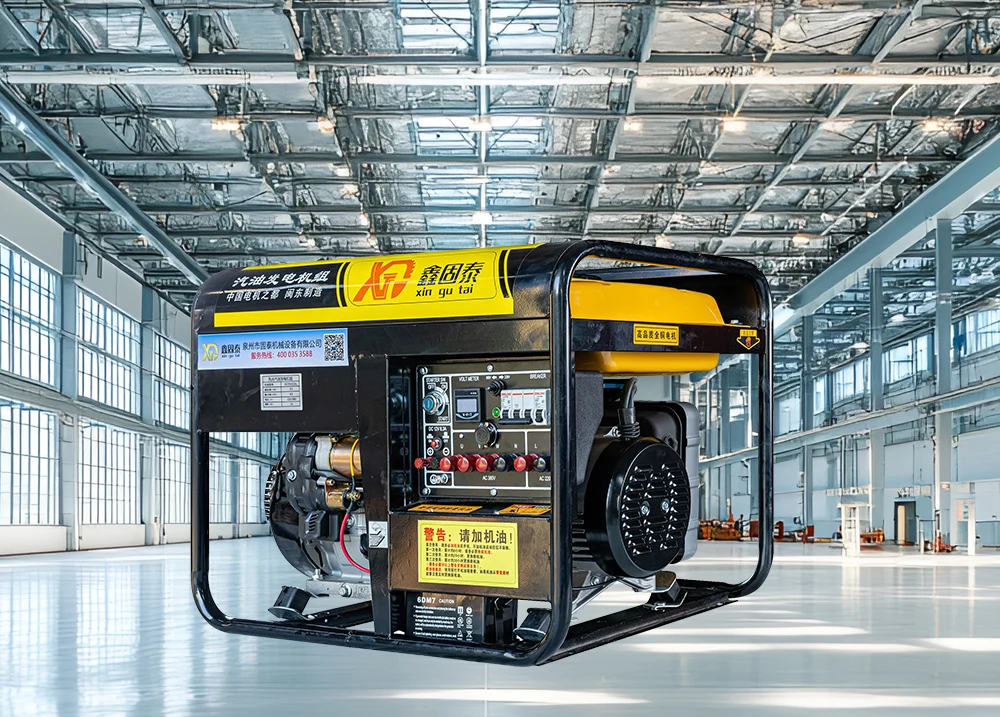 Keuntungan lan fungsi saka Generator Gasoline.